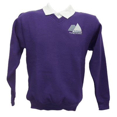 St Dennis v-neck sweatshirt