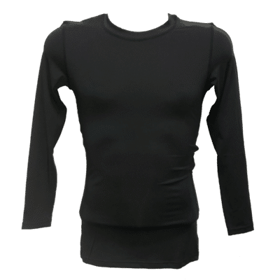 Black long sleeve base layer