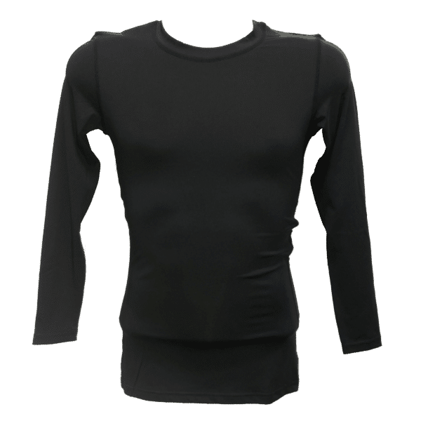 Black long sleeve base layer