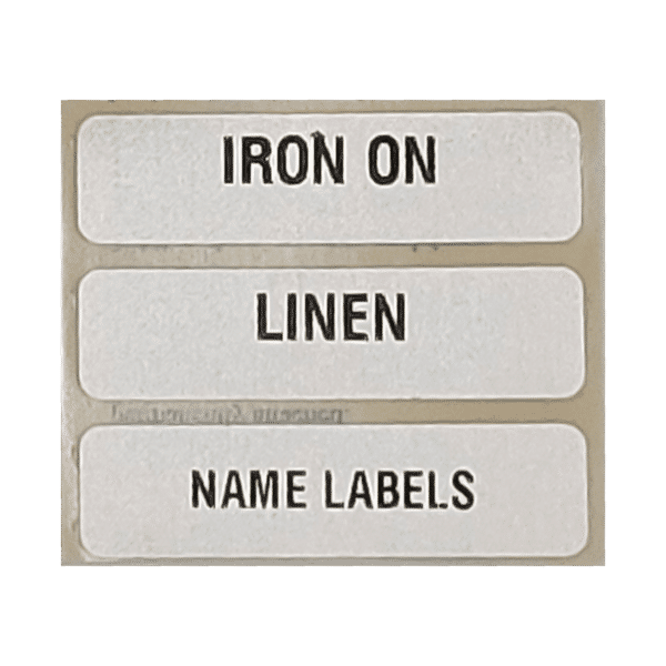 Iron on Name Labels