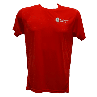 Red Moor T Shirt Polyester