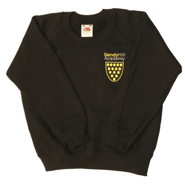 Sandy Hill Black R-Neck Sweatshirt