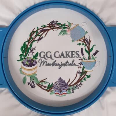 Multicolour embroidery GG Cakes