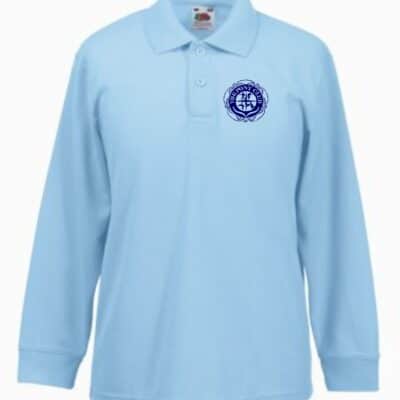 NCH Pony Club TETRATHLON Kids Long Sleeve Polo Shirt