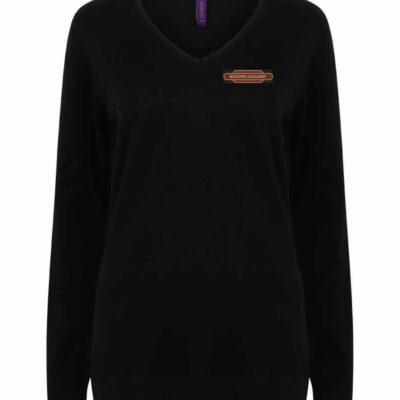Bodmin Railway Ladies Lightweight V-Neck Sweater