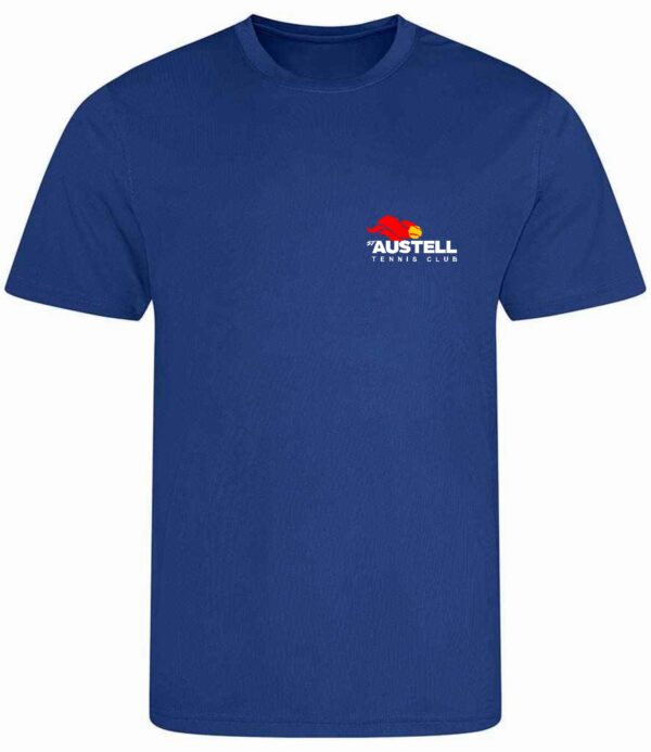 St Austell Tennis Club Unisex Royal T-Shirt Adult