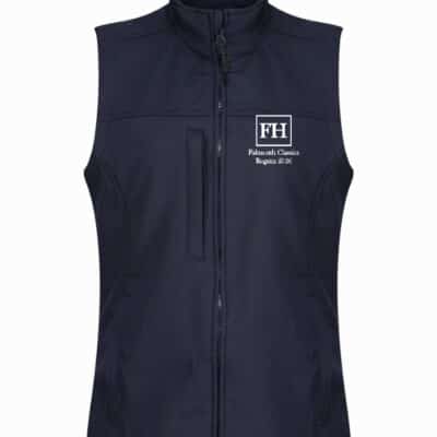 Ladies Classics Navy Softshell Gilet RG155