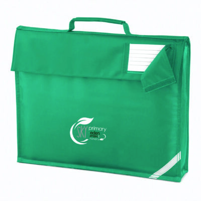 Sky Emerald Book Bag